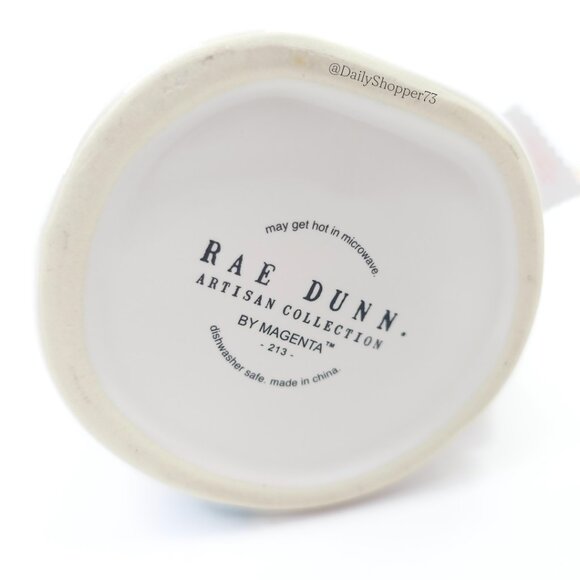 Rae Dunn "Sugar & Spice" Double-Sided Festive Ceramic Coffee Mug - Picture 2 of 7